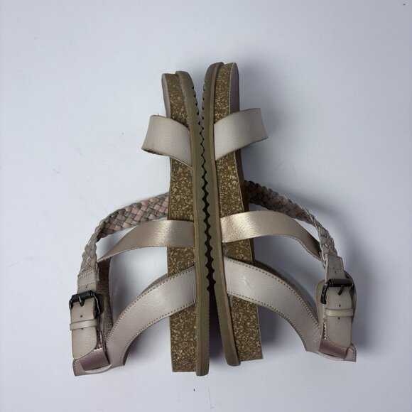 Blowfish Fern Women's Sandals Taupe & Rose‎ Gold Size 9M Strappy, Casual Boho - Picture 10 of 14